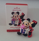 Hallmark Keepsake 2014 Minnie's Perfect Present Christmas Ornament Disney