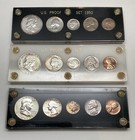 1950, 1952 & 1953 U.S. Mint Proof Sets - Hard Plastic Holders