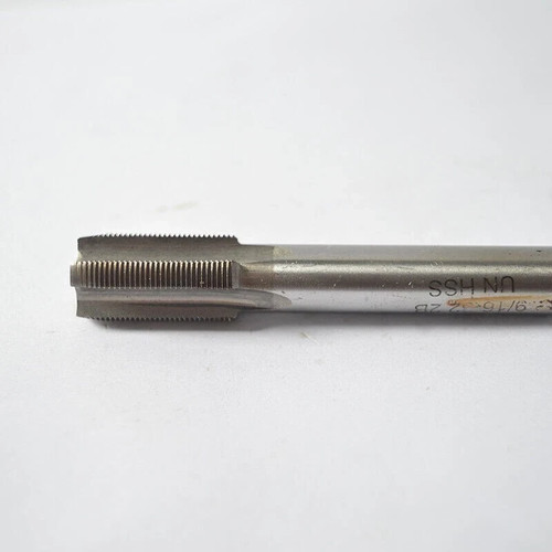 HSS 9/16"-40 UN Tap and Die Set Right Hand Thread Tap With Round Threading Die - Picture 4 of 4