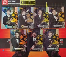 Lionel Messi 2023 FansMall Goat Argentina Card Ballon d'Or Glory Silver Set P914