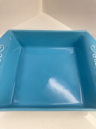 Mixcer Portugal Oven to Table Blue Ceramic Casserole Dish Baking Serving - Picture 4 of 9