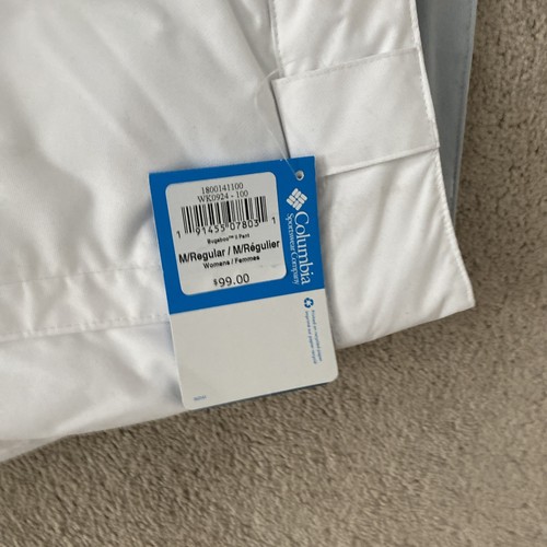 Columbia Women's Bugaboo II Pant, White, Medium x Regular - Picture 7 of 14