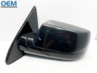2015-2020 TAHOE YUKON LEFT DRIVER SIDE DOOR MIRROR W/BLIND SPOT SIGNAL BLACK OEM
