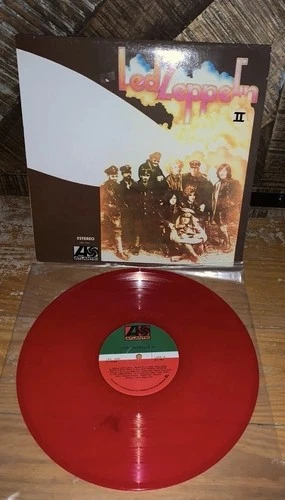 Led Zeppelin II 2008 Atlantic 5004 MEXICO Reissue LP RED RARE
