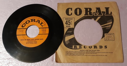 Lawrence Welk Tonight You Belong To Me/When The White Lilacs Bloom Again 45rpm 7 - Picture 2 of 2