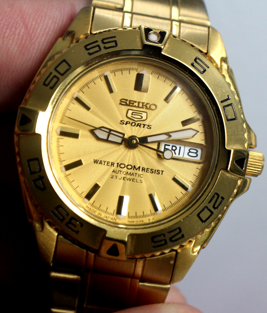 SEIKO5 セイコーファイブ　腕時計　7S36-00Y0 SEIKO 5 SPORTS 7S36-00Y0 100 Meter 23 Jewels Self-Winding