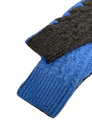 STELLAMcCARTNEY◆ニット・セーター(厚手)/M/ウール/BLU/6K0837 3S2516 Stella McCartney knit sweater (thick medium wool Blue 6K0837