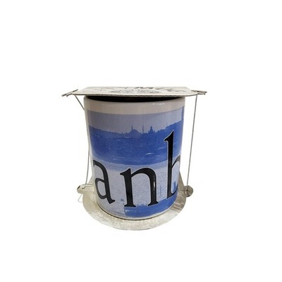 Vintage Starbucks Istanbul City Mug Collectors Series Blue Coffee Cup Mug 2002