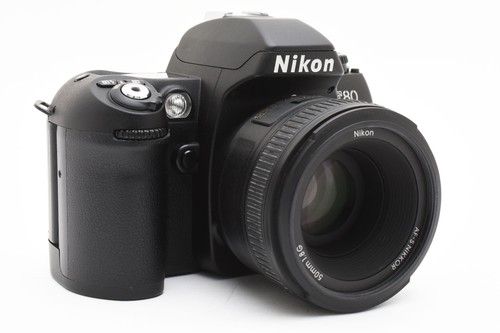 Nikon F80S fotocamera reflex pellicola 35 mm obiettivo AF 50 mm F1.8G ottime condizioni dal GIAPPONE - Foto 4 di 24