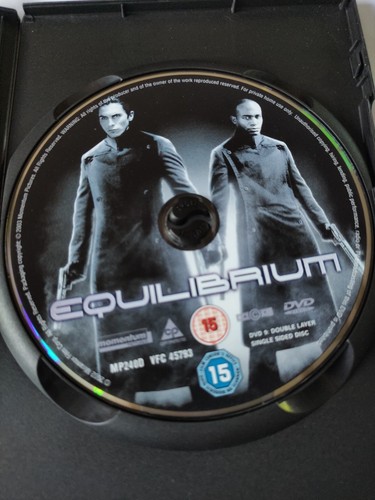 Equilibrium DVD ❤️ (2003) Christian Bale cert 15 Fast and FREE P & P VGC - Picture 3 of 3