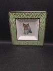 C.Wonder Ceramic  Decorative Yorkie Terrier Dog Square Dish 6.5"