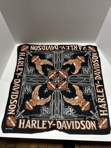 Harley Davidson Motor Cycles Black Bandana