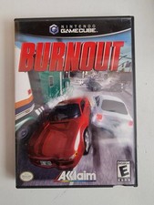 Burnout (Nintendo GameCube, 2002) Black Label W/ Manual + Insert!