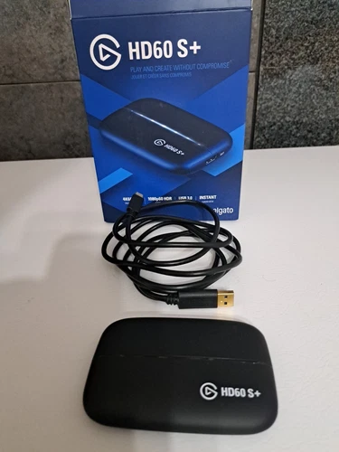 Elgato HD60 S+ Plus Video Game Capture Card 1080p60 Up To 4K60 HDR10- 10GAR9901
