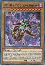 Meklord Astro Dragon Asterisk - LED7-EN027 - Common - 1st Edition Near Mint Lege