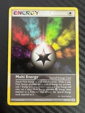 Pokemon TCG Multi Energy 103/112 Ex Fire Red & Leaf Rare Reverse Holo LP