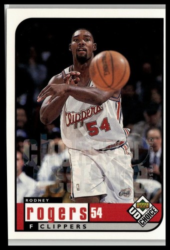 1998-99 UD Choice #63 Rodney Rogers Choice Reserve