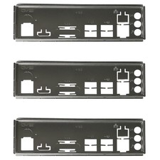 3X I/O Shield Back Plate for B250C B75 12USB B75 8USB Mining Motherboard IO4135