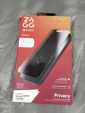 New ZAGG Invisible Shield PRIVACY Screen Protector For Apple iPhone 15 & 16 Plus