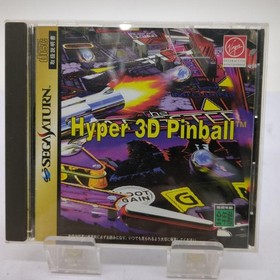 Hyper 3D Pinball Sega Saturn Game Software a197
