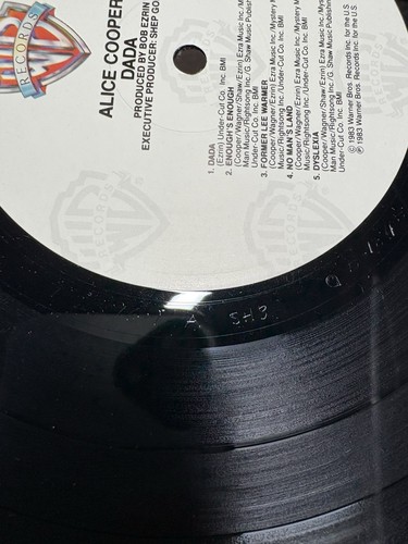 ALICE COOPER DADA 12" Vinyl 1983 Warner Brothers Records 1-23969 PROMO VG - Picture 20 of 21