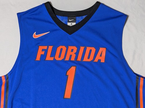 FLORIDA GATORS #1 x NIKE ELITE SERIES Basketball Jersey - Men XL EUC - Picture 3 of 19