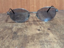 VINTAGE GIANNI VERSACE MOD H65 OVAL MEDUSA SUNGLASSES MADE IN ITALY 55/18 506