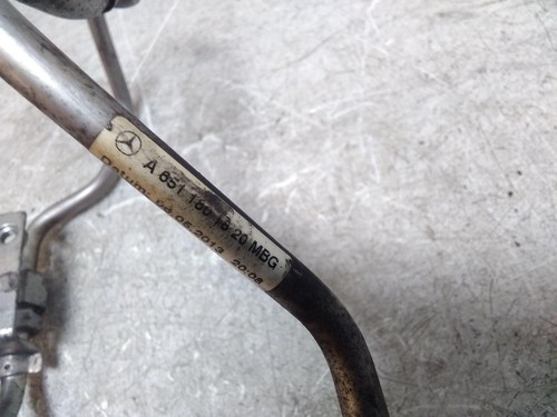 MERCEDES-BENZ C W204 Turbocharger Oil Pipe A6511801820 2.2 Diesel 120kw 28587193 - Bild 2 von 6