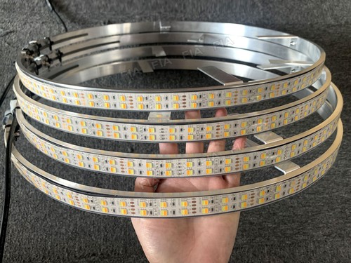 Luces LED de anillo de rueda de camión ámbar blanco puro de 15,5"" luz de señal de giro - Imagen 7 de 11