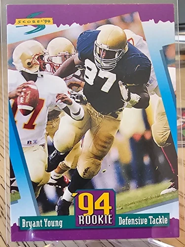 1994 Score Bryant Young RC #282 49ers