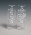 142ml 5oz Reusable Plastic Wine Glasses Goblets Toasting Party Wedding Clear