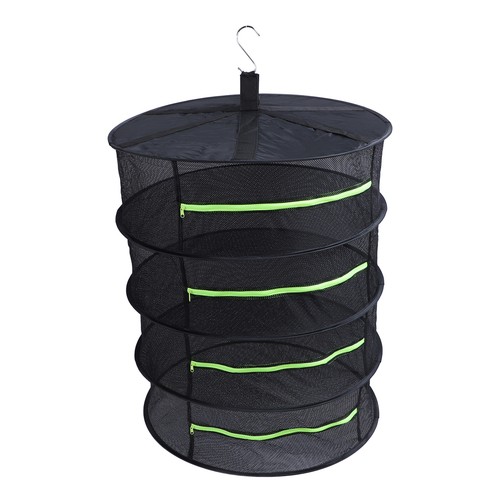  Hanging Drying Rack Plant Dryer Net Waterproof Top For Grow Tents - Picture 22 of 22