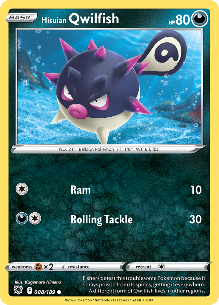 Shadow Hisuian Qwilfish (Pokémon GO