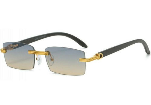 Sunglasses Retro Vintage Small Green Lens 80's 90's Classic Hip Hop Style Lentes - Picture 9 of 55