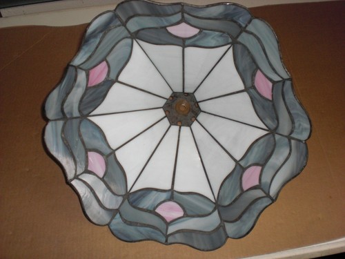 Tiffany Stil Lampenschirm Decken Hängelampe Art Deco - Bild 3 von 3