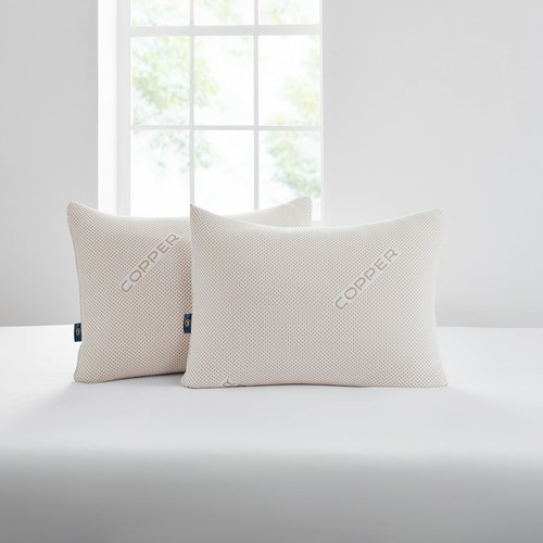 Sertapedic Copperloft Bed Pillow, Standard/Queen - King Sizes - Picture 12 of 16
