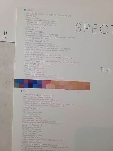 PALETTE COLOURS SAMPLER VINYL LP ALBUM 1986 MARANATHA SPECTRUM SAMPLER LP INCLUD - Picture 7 of 17