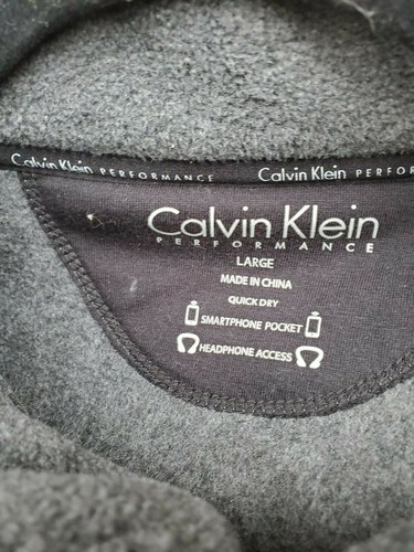 Chaleco Calvin Klein grande para mujer sin mangas gris poliéster invierno otoño spri - Imagen 5 de 5