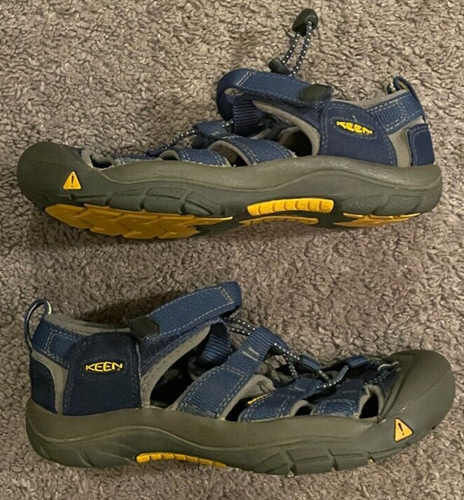 Keen Kids Newport H2 Sandals Waterproof Blue 1009962 Size 4 - Picture 2 of 6