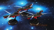 Space Battleship Yamato Star Blazers Cosmo Fleet Set 3 Figure Model A620 Kx3