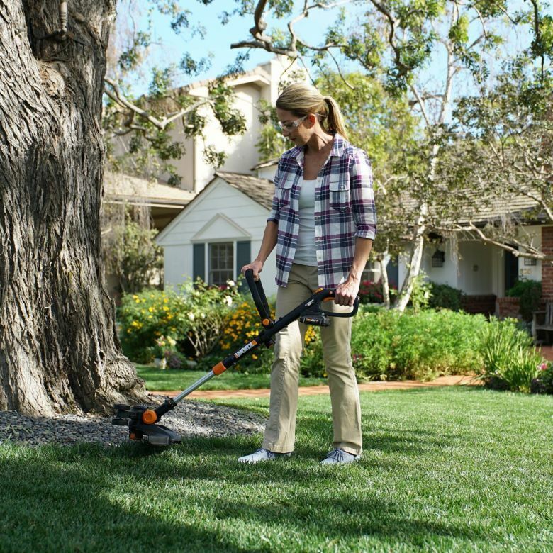 WORX WG170.2 20V Cordless Trimmer Edger 60 min quick charger