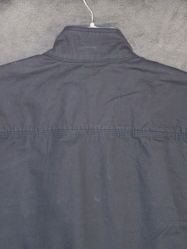 Vtg LUCKY BRAND Jacket Adult Extra Large Black Cotton Snap Front Outdoor Mens - Picture 10 of 11