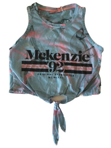 Girls MCKENZIE Sleeveless Tie Crop Top Age 8-10 Years T7354 - Picture 1 of 3