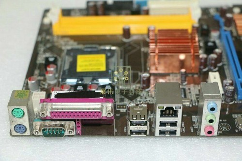 For Asus Motherboard P5KPL SE LGA 775 G31 Chipest ATX DDR2 E5400 Tested OK - Picture 2 of 5