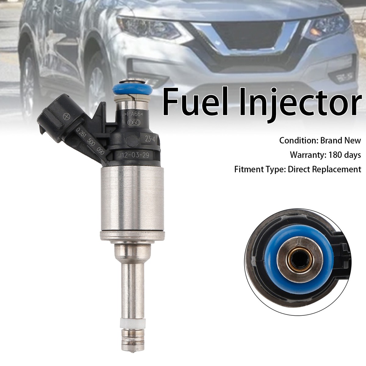 1PCS Fuel Injector 0261500090 Fit Nissan Rogue 2017-2019 2.0