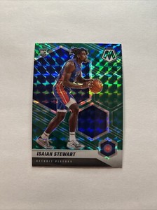 2020-21 Panini Mosaic - Rookie Green Mosaic Prizm #223 Isaiah Stewart (RC)