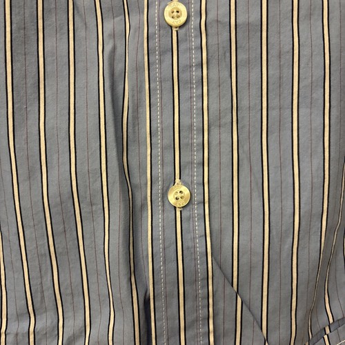 Gap Kids Youth L 10 Blue & White Stripes Dress Shirt Button Down - Picture 4 of 6