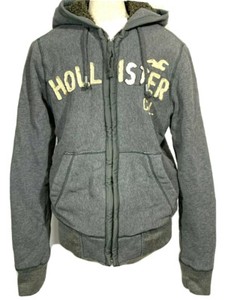 hollister fur hoodie