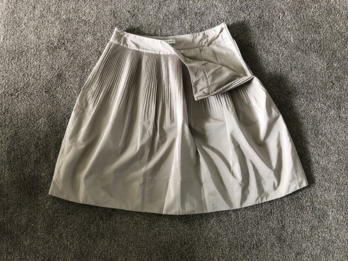 Banana Republic flared skirt size 10 micro pleated flared casual party classic - Picture 8 of 11
