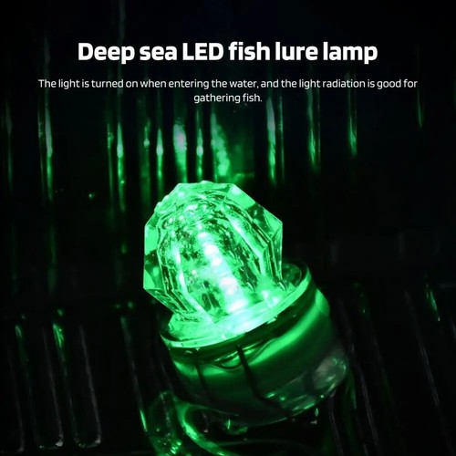 Lampada esca stroboscopica calamari LED goccia profonda flash subacqueo - Foto 9 di 29